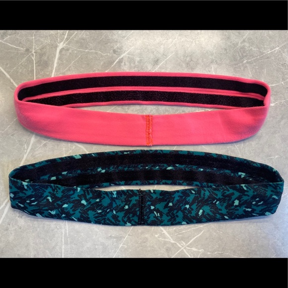 LULULEMON ACTIVE WEAR HEADBANDS PINK & PATTERNED - Picture 3 of 7